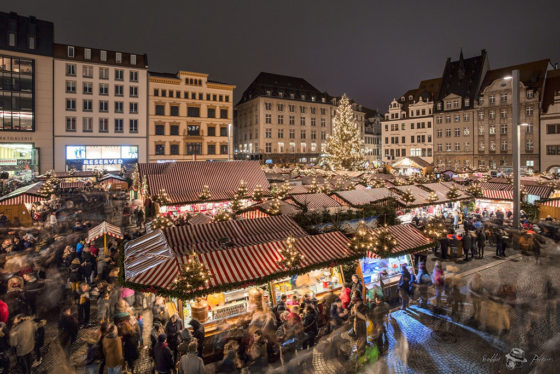 Die schönsten Fotos von Leipzig (nicht nur zur Weihnachtszeit) macht immer wieder der Strohhut