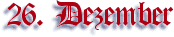 26. Dezember